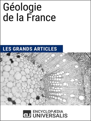 cover image of Géologie de la France